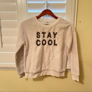 Gap Kids Yarn Sweater White Size 16